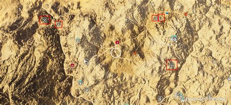 All 19 Tomb Locations And Map Assassins Creed Origins Wikigameguides