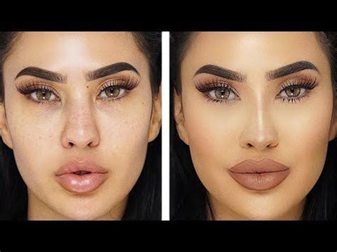 How contouring your nose changes your look? HOW TO FAKE A NOSE JOB - NOSE CONTOUR TUTORIAL ...