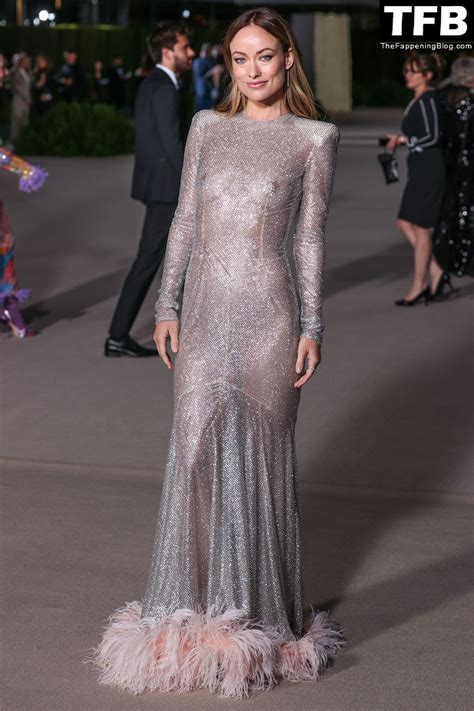 Olivia Wilde Looks Stunning In A See Through Dress At The 2nd Annual Academy Museum Gala 89