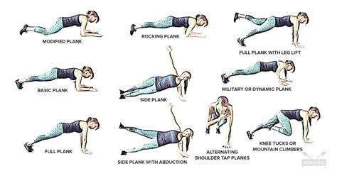 10 Essential Plank Exercises You Need To Try Plank Workout Exercise