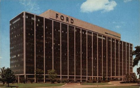 Ford Motor Company Central Office Building Dearborn Mi