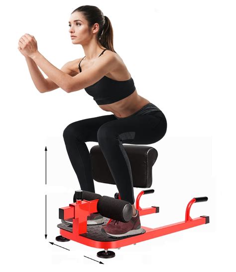 X Factor 3 In 1 Padded Push Up Sit Up Deep Sissy Squat Machine Home Gym Fitness Equipment Ab