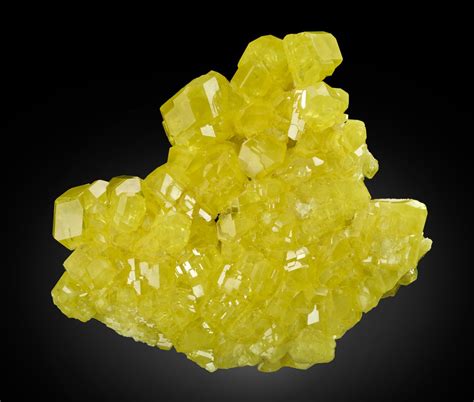 Sunburst Yellow Sulfur Irocks Fine Minerals