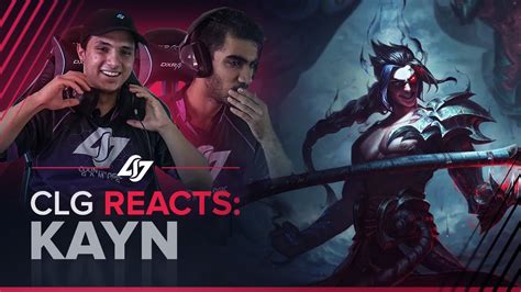 Clg Reacts Kayn Champion Reveal Youtube