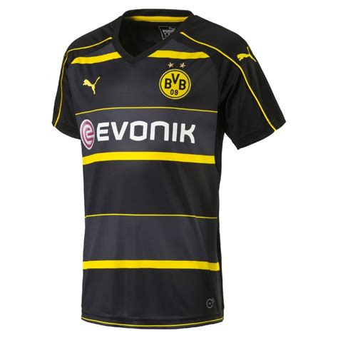 Borussia dortmund bvb football shirt trikot 2002 2003 home jersey mens size top. Puma Borussia Dortmund Away Mens Short Sleeve Jersey 2016 ...