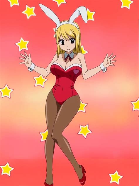Lucy Heartphilia Conejita Screenshot Fairy Tail OVA The Manga