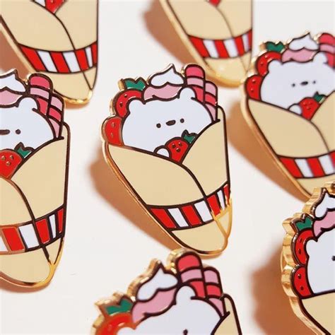 Kawaii Stationery And Enamel Pins By Omil Zomil Studio Super Cute