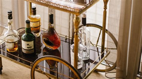 How To Create The Ultimate At Home Bar Cart Glam Trendradars