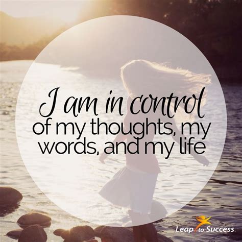 Empowering Affirmationsleap To Success Carlsbad Ca I Am In Control