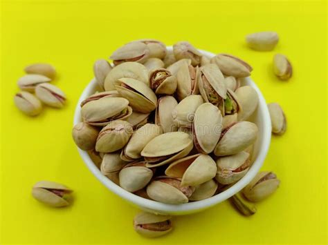 Roasted Salted Pistachio Nuts In Nutshell Stock Image Image Of