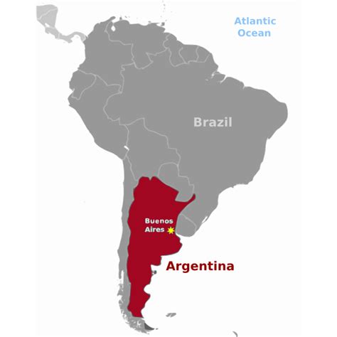 Argentinas Location Free Svg