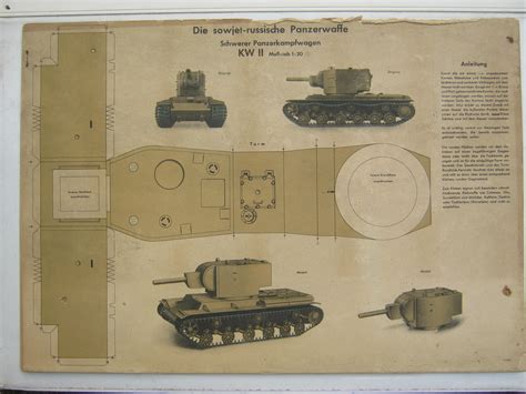 These Card Modeling Panzer Are From The German Publisher Dr M