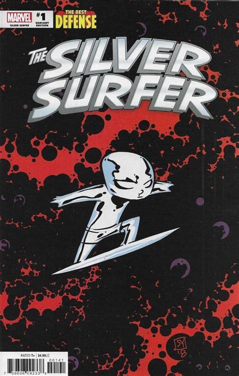 Silver Surfer Comic Issue 1 The Best Defense Limited Skottie Young