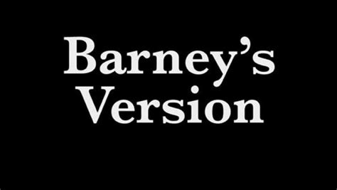 Barneys Version 2011 Traileraddict