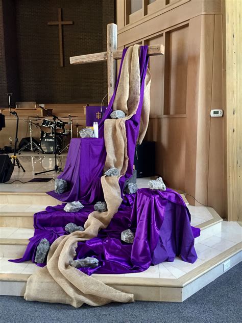 Lent Display Zion Covenant Church Jamestown Ny Lent Decorations For