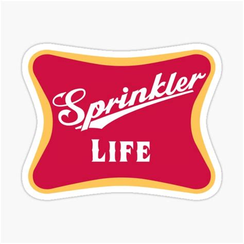 miller sprinkler fitter sticker for sale by tradeology redbubble
