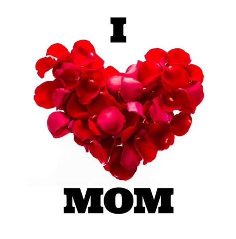 I Love Mom Valentines Day Wishes I Love Mom Love Mom