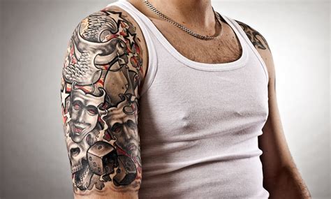 Tatuajes en los hombros para hombres recopilación Tatuantes