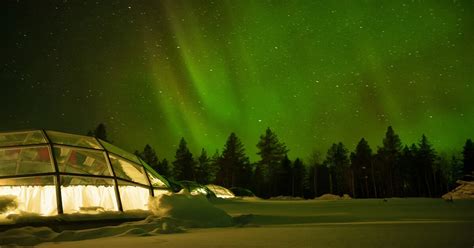 Alaska northern lights viewing (:59) when is the best time to see the aurora? Glass Igloo In Finland: Once In A Lifetime Experience