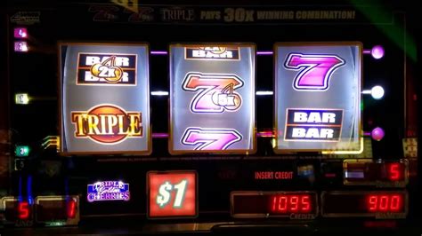 Big Win Triple Golden Cherries Slot Machine 7s Line Hit Live Play