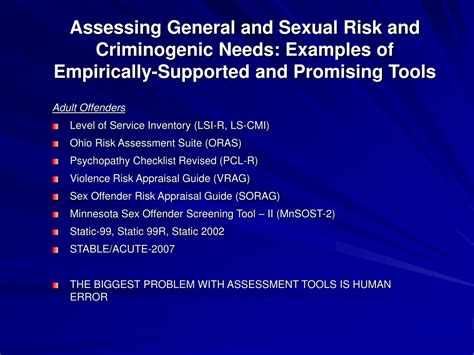 ppt effective sex offender assessment powerpoint presentation free download id 9379455