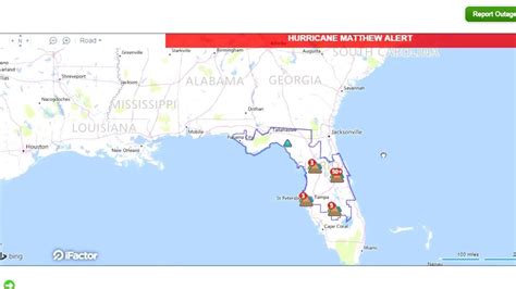 Interactive Live Map Shows Power Outages In Florida Youtube
