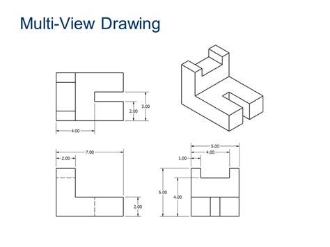 Isometric Drawing With Dimensions
