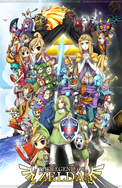 The Legend Of Zelda By Kamaniki On Deviantart Legend Of Zelda Zelda