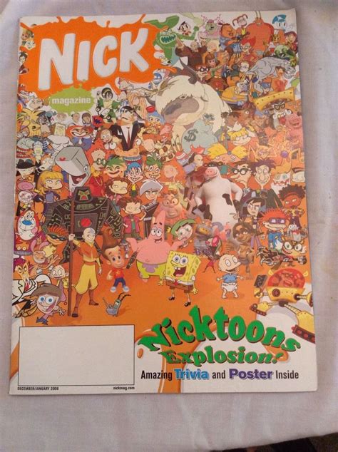 Nickelodeon Magazine Nickelodeon Nickelodeon 90s Magazine