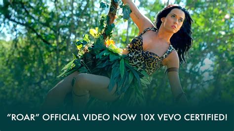 Katy Perrys Roar Now 10x Vevo Certified Capitol Recordscapitol