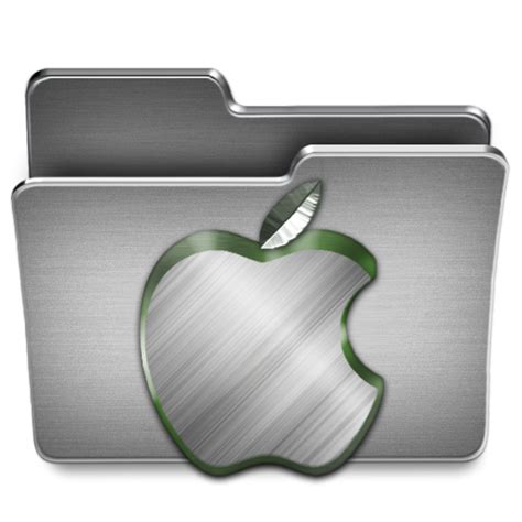 Apple Icon Steel System Icons