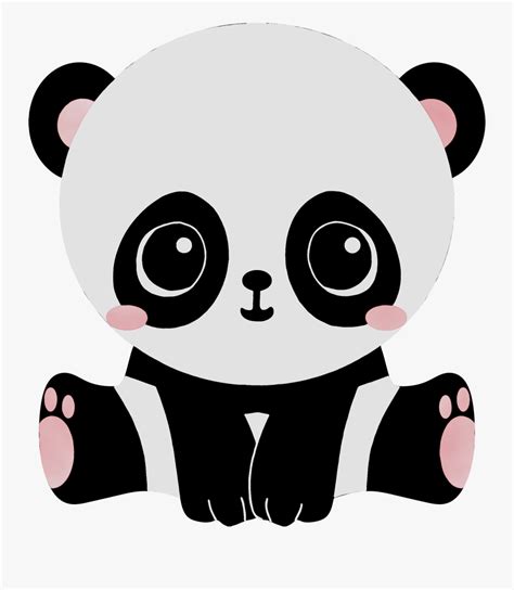Panda Clipart Cute Pand Clip Art Bear Clipart Kawaii Panda By My