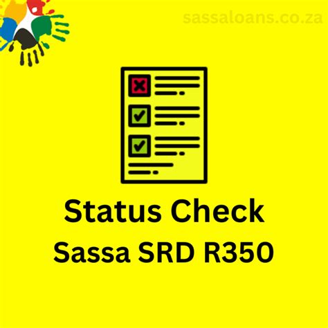 Sassa Status Check R350 Srd Status Online 2024