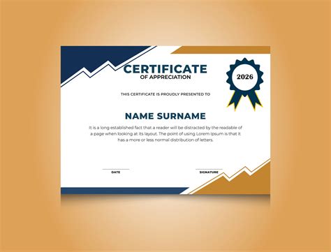 Creative Award Certificate Template For Business And Education Needs