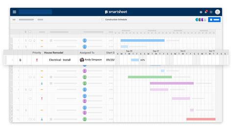 Online Project Scheduling Software | Smartsheet