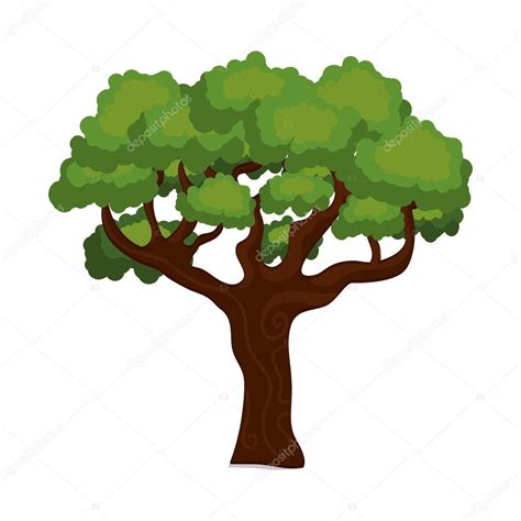 Obtenga 10 imágenes gratis cuando se inscriba en nuestra prueba de 1 mes gratis. árbol grande y frondoso aislados icono — Vector de stock ...