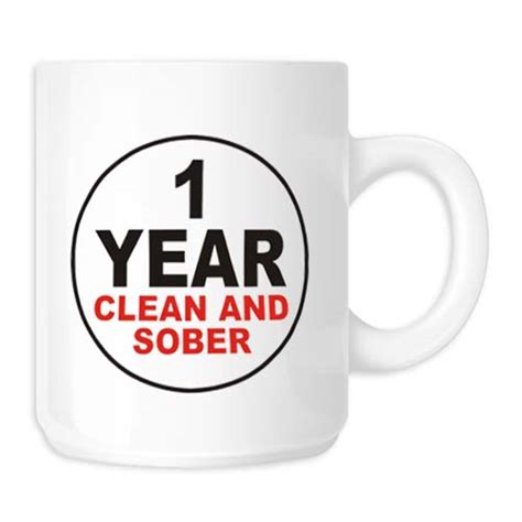 Clean And Sober Coffee Mugs For Anyone In The Aa Or Na Fellowship