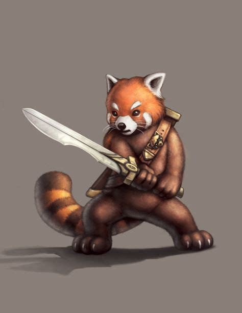 40 Red Panda And Raccoon Dnd Ideas In 2020 Red Panda Character