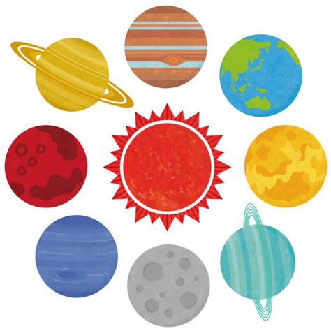 Mercury Cartoon Clip Art Solar System Illustrations Royalty Free