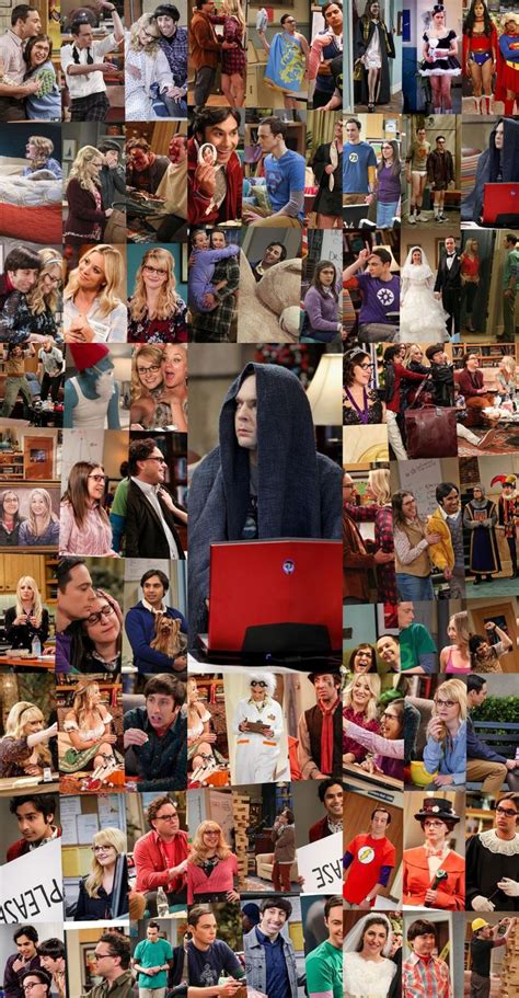 Collage The Big Bang Theory Series E Filmes The Big Theory Séries