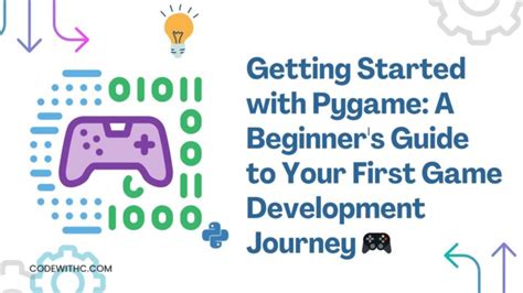 Getting Started With Pygame A Beginners Guide To Your First Game