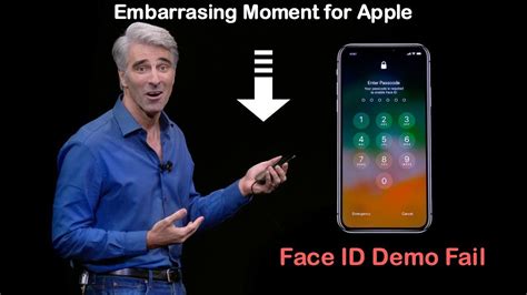 Embarrassing Moment For Apple Face Id Lock Demo Fails Twice During The