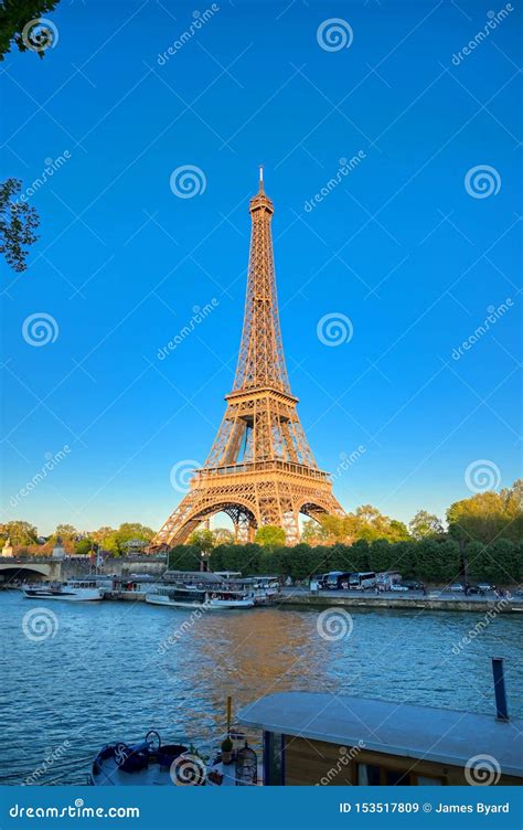 Eiffel Tower In Paris France Stock Image Image Of French Skyline