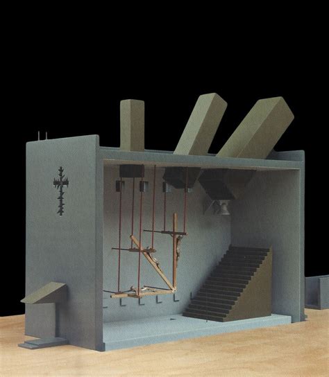 John Hejduk Chapel Modelos Arquitectónicos Modelo De