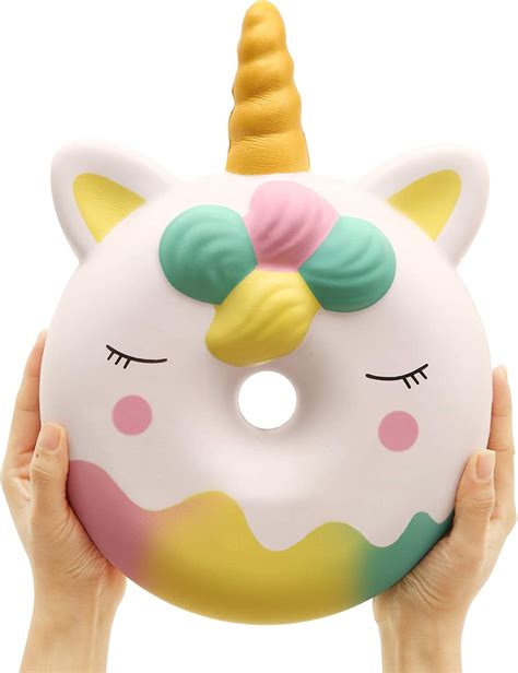 Buy Anboor 13 Inches Squishies Jumbo Unicorn Donut Kawaii Soft Slow