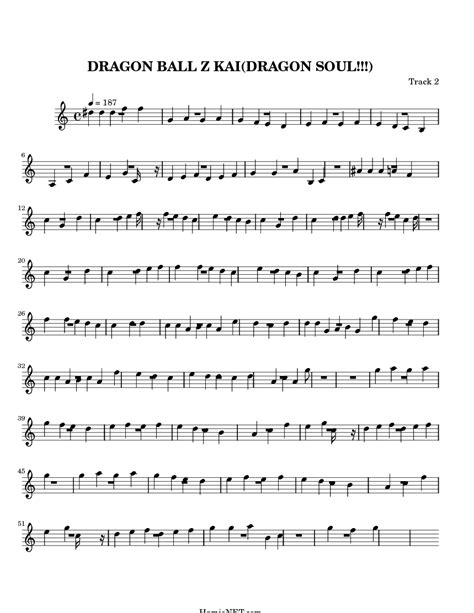 Check spelling or type a new query. DRAGON BALL Z KAI(DRAGON SOUL!!!) Sheet Music - DRAGON BALL Z KAI(DRAGON SOUL!!!) Score ...