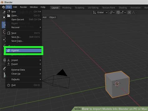 How To Import Models Into Blender On Pc Or Mac Wiki Blender English