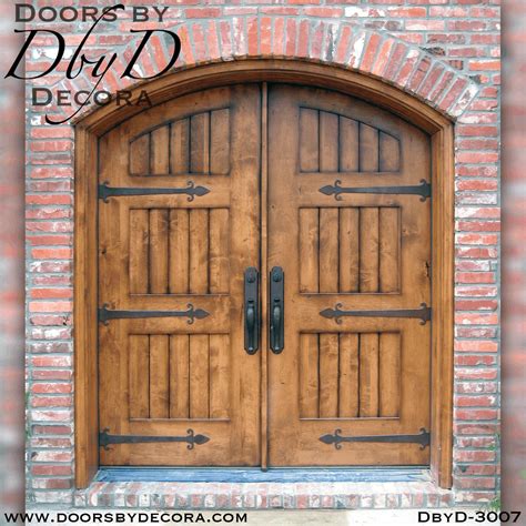 Custom Rustic Barn Style Doors Solid Wood Front Entry Doors By Decora