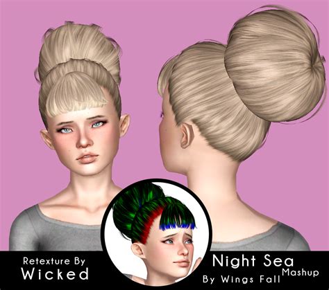 My Sims 3 Blog Hair Retextures By Wickedsims