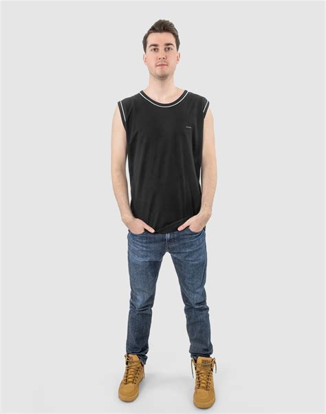 Duża Koszulka Bez Rękawów Męska Tank Top 448 1 6XL 7840998084